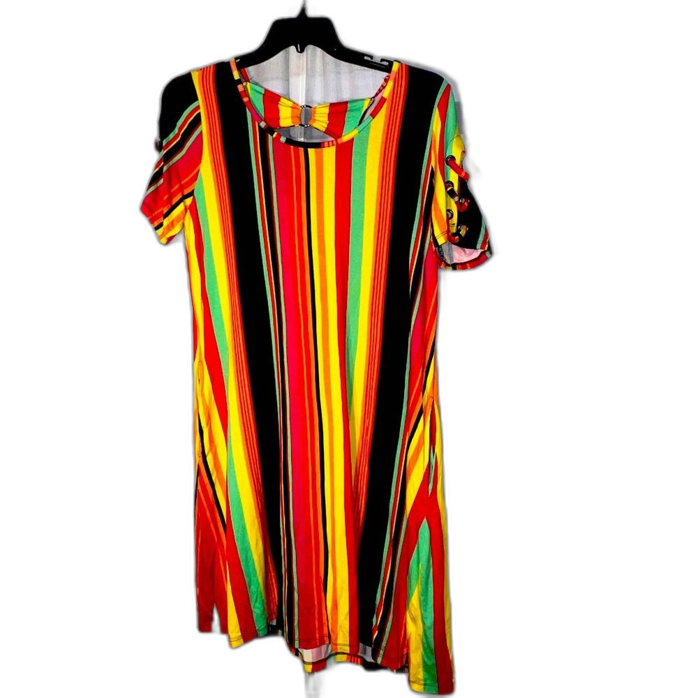 French Laundry Multicolor Striped Dress